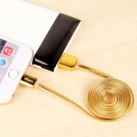 VIVAN ML100 GOLD UNTUK KABEL CHARGER DAN KABEL DATA IPHONE 5/6