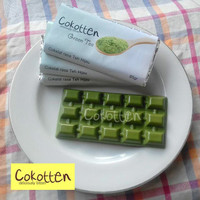Jual Cokotten Cokelat Teh Hijau Matcha Bar Green Tea Batangan 85gr. Murah