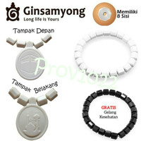 kalung dan gelang kesehatan ginsamyong putih ka bah bersertifikat asli