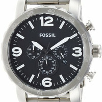Jam Tangan Pria Merk Fossil Nate Chronograph Type Jr1353