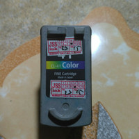 tinta printer Canon 41 seken kosongan sdh suntikan ddpnny