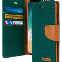Mercury Canvas Diary Case for Samsung Galaxy J5 2017 - Green