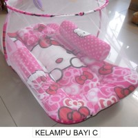 KELAMBU BAYI HELLO KITTY KASUR TIDUR BABY HELLO KITTY BAGUS LUCU