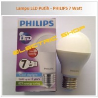 Lampu LED Putih - PHILIPS 7 Watt