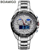 Jam Tangan Krepyak Analog Digital Pria - BOAMIGO F-904