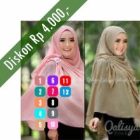 baju muslim wanita STOK TERBATAS Hijab Jilbab Khimar Syar i Gesper