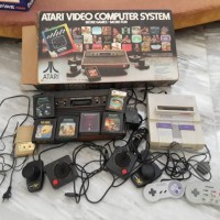 Jual Console game vintage dan antik (Atari dan Super Nintendo) Murah