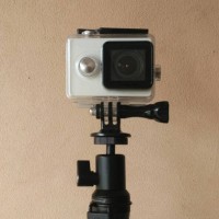 Plastic Tripod Mount Adapter Converter Tongsis Case GoPro Xiaomi Yi