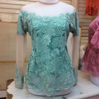 KEBAYA ATASAN BROKAT ERMEWAH JAMAN NOW TOSCA