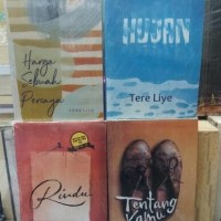 NOVEL Best Seller HUJAN + RINDU + TENTANG KAMU + HARGA SEBUAH PERCAYA