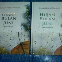 NOVEL Hujan Bulan Juni - Sepilihan Sajak - Sapardi Djoko