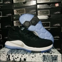 sepatu basket nike ZOOM LEBRON WITNESS 2 BLACK WHITE GRADE ORIGINAL