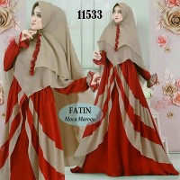 11533 gamis syari fatin mocca marun 290118