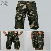 CELANA CARGO PENDEK LORENG WOODLAND