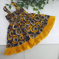 Baju Pakaian Dress Anak Bayi Baby Perempuan 3-9 Bulan New Baru