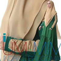 zipper series syar'i by um-mimi indra brugman (gamis/dress)