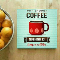 Jual Poster Hiasan Dinding Wall Decor Kayu Untuk Dapur/ Kitchen Murah
