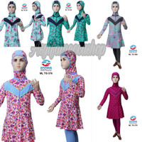 Baju Renang Anak SD Perempuan Edora Muslimah ML TG G067-070 usia 6-9th