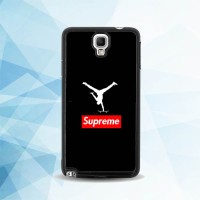Casing Samsung Galaxy Note 3 Neo Supreme x Jordan Black X4913