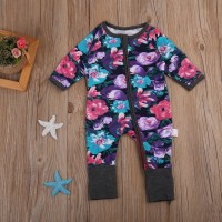 Jual Baju Bayi | Baju tidur bayi | Sleepsuit bayi (Floral Romper Jumpsuit) Murah