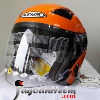 Jual ZEUS Helm ZS610 SOLID ZS-610 Import ZS 610 Double Visor