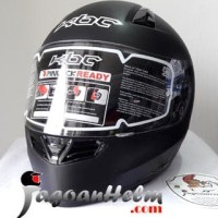 Jual KBC Helm VK Solid - Deep Black Doff SG | Fullface DDring Visor