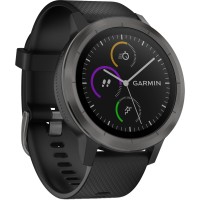 Garmin Smartwatch Vivo Active 3 Black Slate Garansi TAM 2Tahun