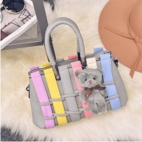 TAS LENGAN SANDANG SELEMPANG ABU MUDA CANTIK BRANDED MICHAEL KORS ELLE