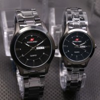 PROMO JAM TANGAN SWISS ARMY 6492 COUPLE