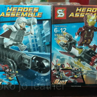 Jual Lego Bricks kw Avenger Marvel Xmen merk SY/Bagus murah Promo legocina Murah