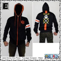 Jaket Anime One Piece Travalgar Corazon Hitam