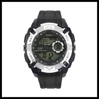 PALING LARIS! IGEAR JAM TANGAN I23-1918 SILVER BLACK