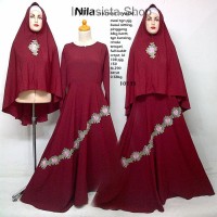Baju Gamis / Fashion Wanita / Promo Jubah Gamis Al Haramain Original K