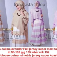 Baju Gamis / Fashion Wanita / Baju Muslim Gamis Jubah Koko Maroko Ara