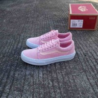 sepatu casual wanita vans old skool pink DT