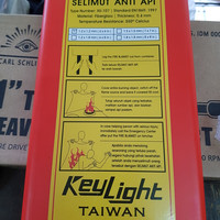 selimut anti api merk keylight 1,2x1,2m