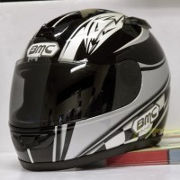 Kaca helm Putih Hitam CLEAR untuk Helm BMC T REX. Kualitas Bagus