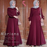 Baju lebaran 2018/hijab ootd/hijabers/nonihijab - Mariana dress