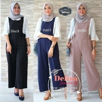 Baju hijab terbaru/baju 2018/hijab ootd/hijab hot - Delisa Jumpsuit