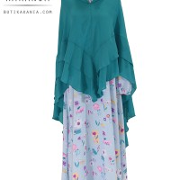 GROSIR JUAL MURAH Gamis Dara Valley Chic Maxi Sky Blue#gamisdarablue