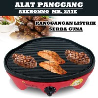 Pemanggang mini panggangan listrik alat panggang sate sosis steak
