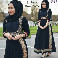 MANILA BALOTELLI DRESS INDIA DRESS PESTA HIJABERS MEWAH EXCLUSIVE