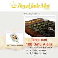 Jual PROMO Matras Kesehatan Royal Jade Mat bonus jade mini ...