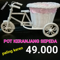 Pot Keranjang Sepeda