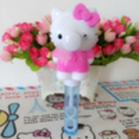 Mini Fan Kipas Angin Bubble Portable Karakter Hello Kitty Helo Kity AC