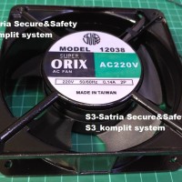 Cooling FAN AC 12CM / Kipas Fan panel ORIX AC 220V Ball Bearing