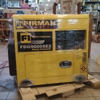 Genset silent diesel Firman FDG 9000 6000 Watt