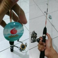 pancing paket set komplit bagus joran full fiber charm gold 10 Limited