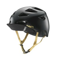Helm Sepeda Bern Melrose Helmet - Satin Black Diskon