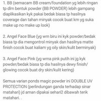 face powder bedak wajah make up makeup muka ponds murah wangi thailand